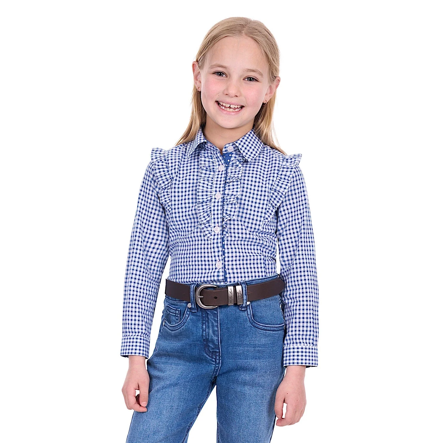 Thomas Cook Girl's Nora Shirt - Blue / White