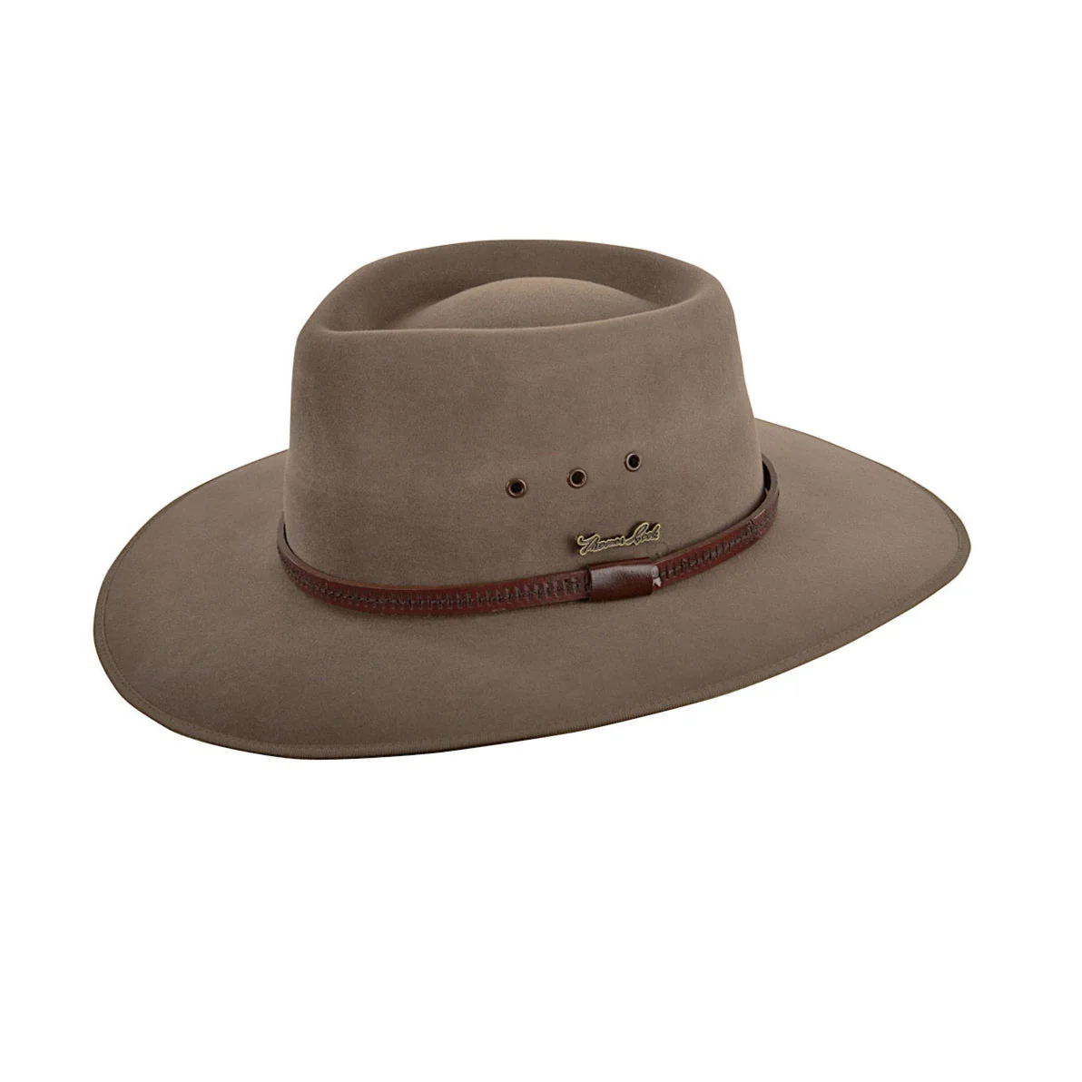 Thomas Cook Grazier Pure Fur Felt Hat - Fawn