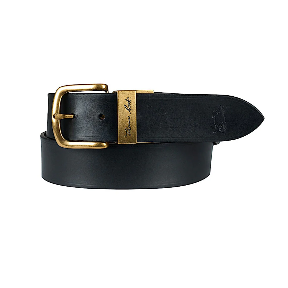 Thomas Cook Lincoln Reversible Belt - Dark Tan/Black - Image 2