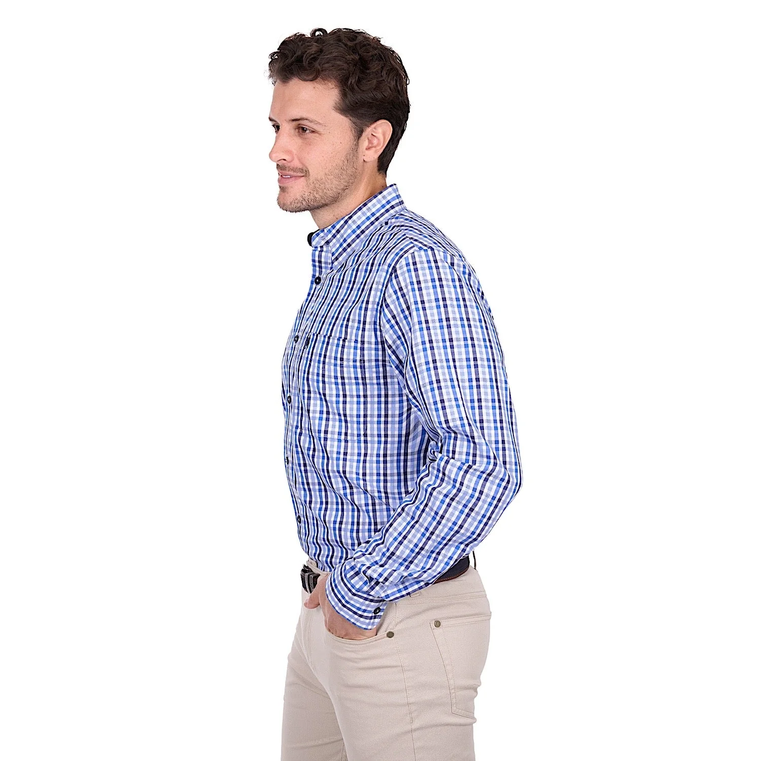 Thomas Cook Men's Andrew Shirt - Navy / Blue - Image 3