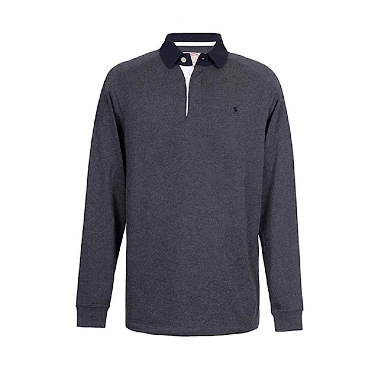 Thomas Cook Men's Bill Shoulder Panel Rugby - Charcoal Marle