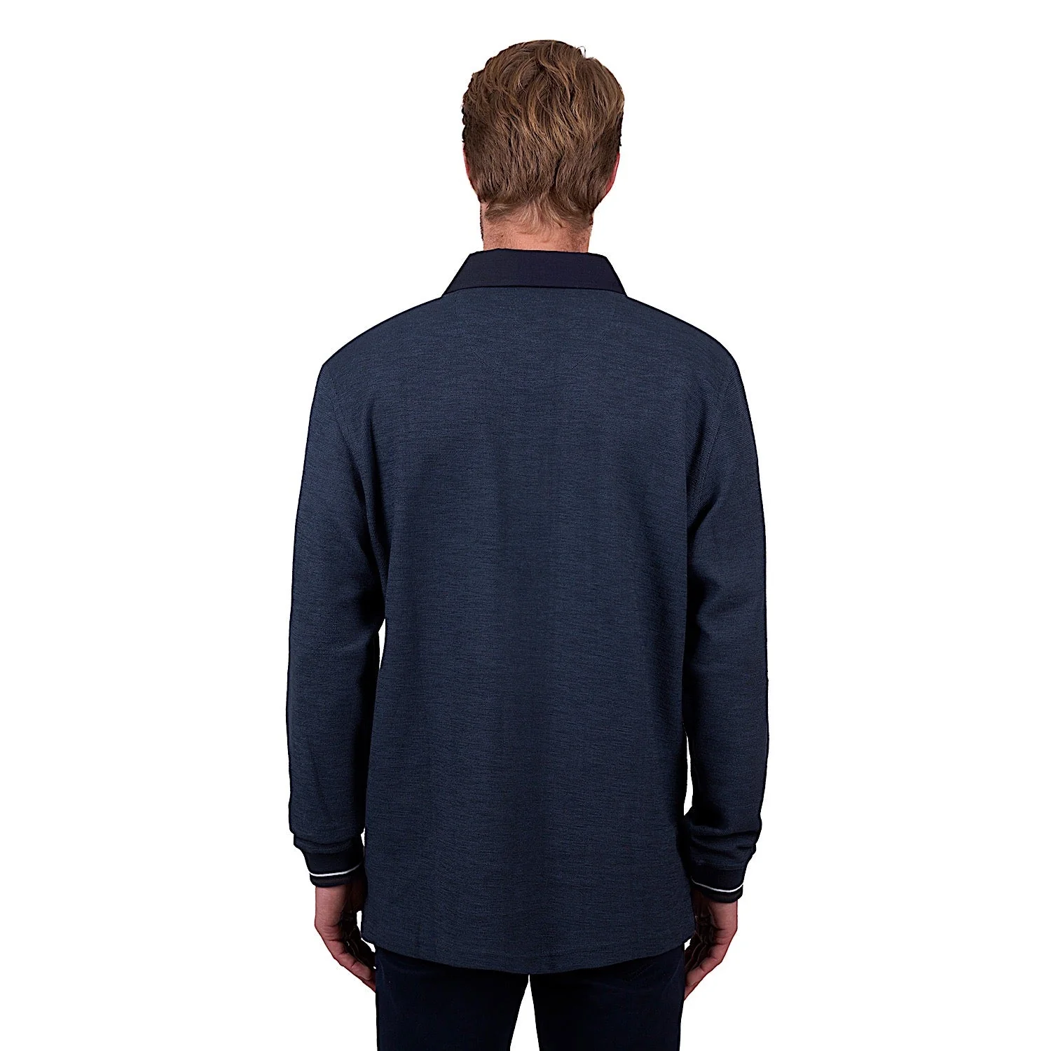 Thomas Cook Men's Bowen Rugby - Navy Marle - Image 3