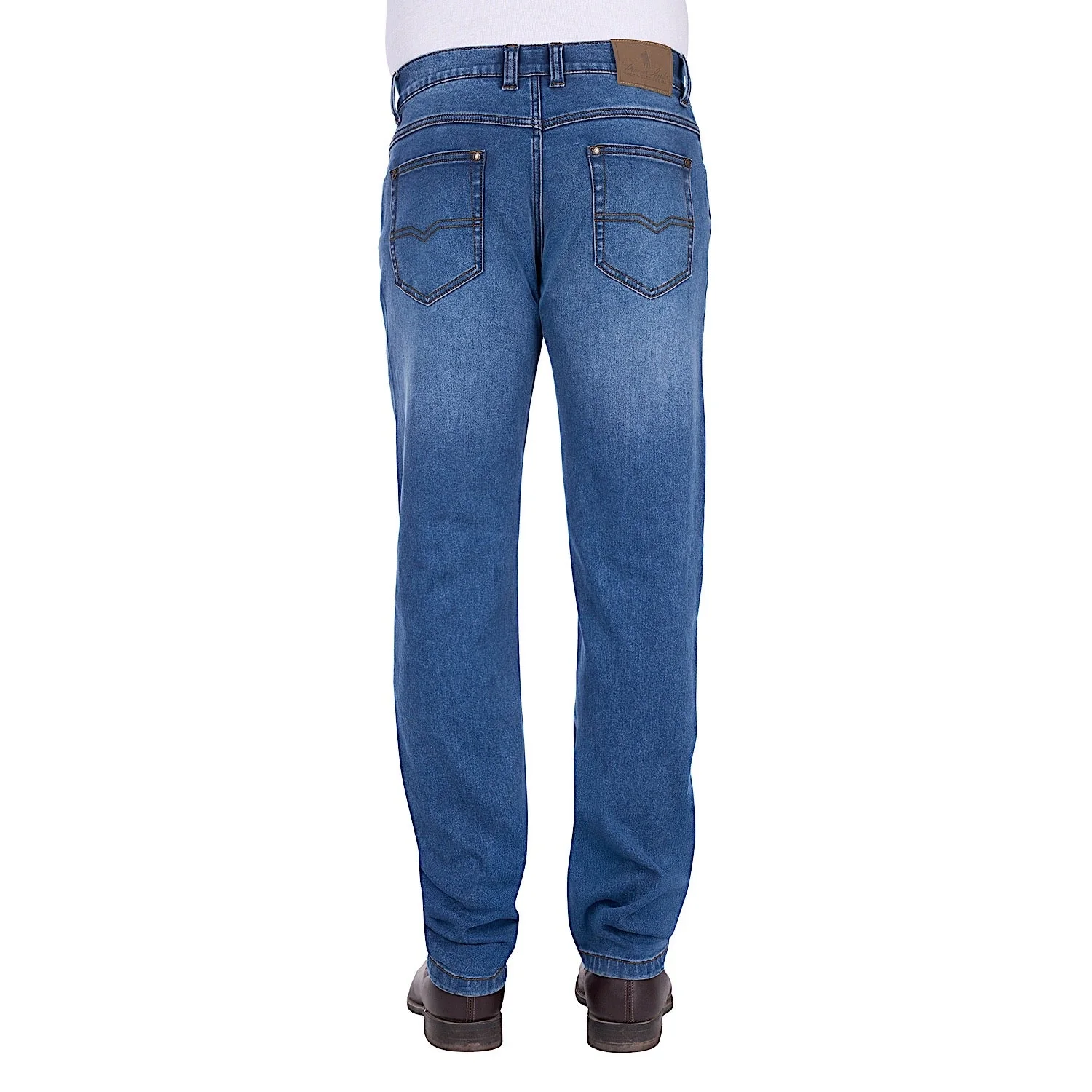 Thomas Cook Men's Brad Thermal Jean 32L - Light Wash - Image 4