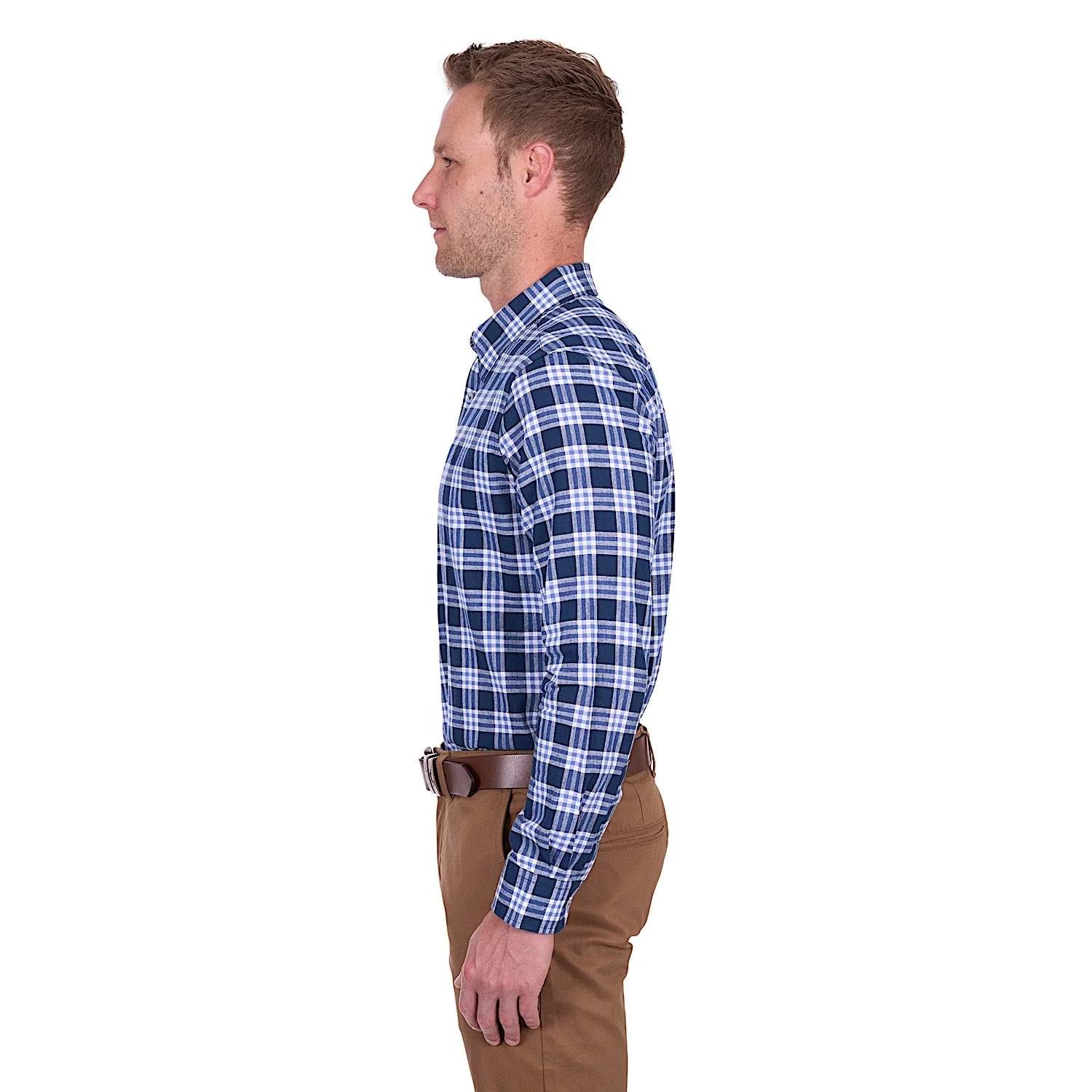 Thomas Cook Men's Dale Linen Shirt - Navy/White - Image 3