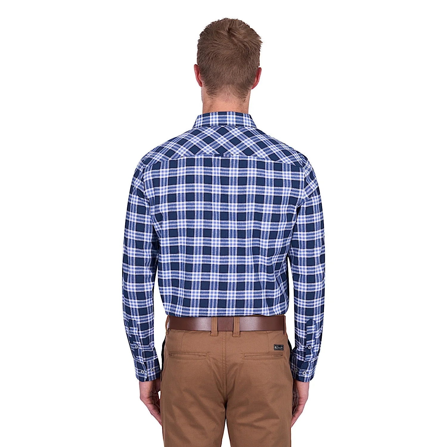 Thomas Cook Men's Dale Linen Shirt - Navy/White - Image 4