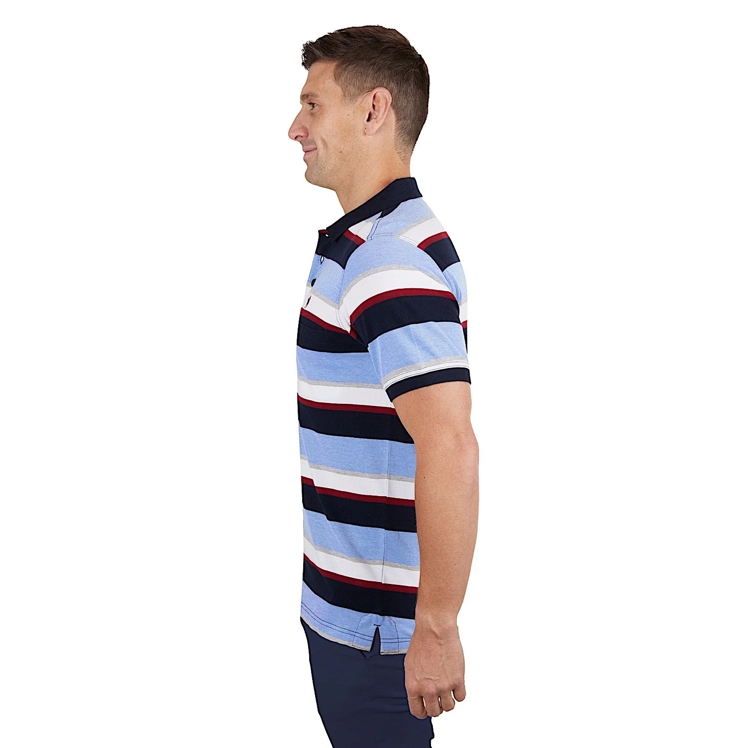Thomas Cook Men's Gavin Polo - Navy/Blue - Image 3
