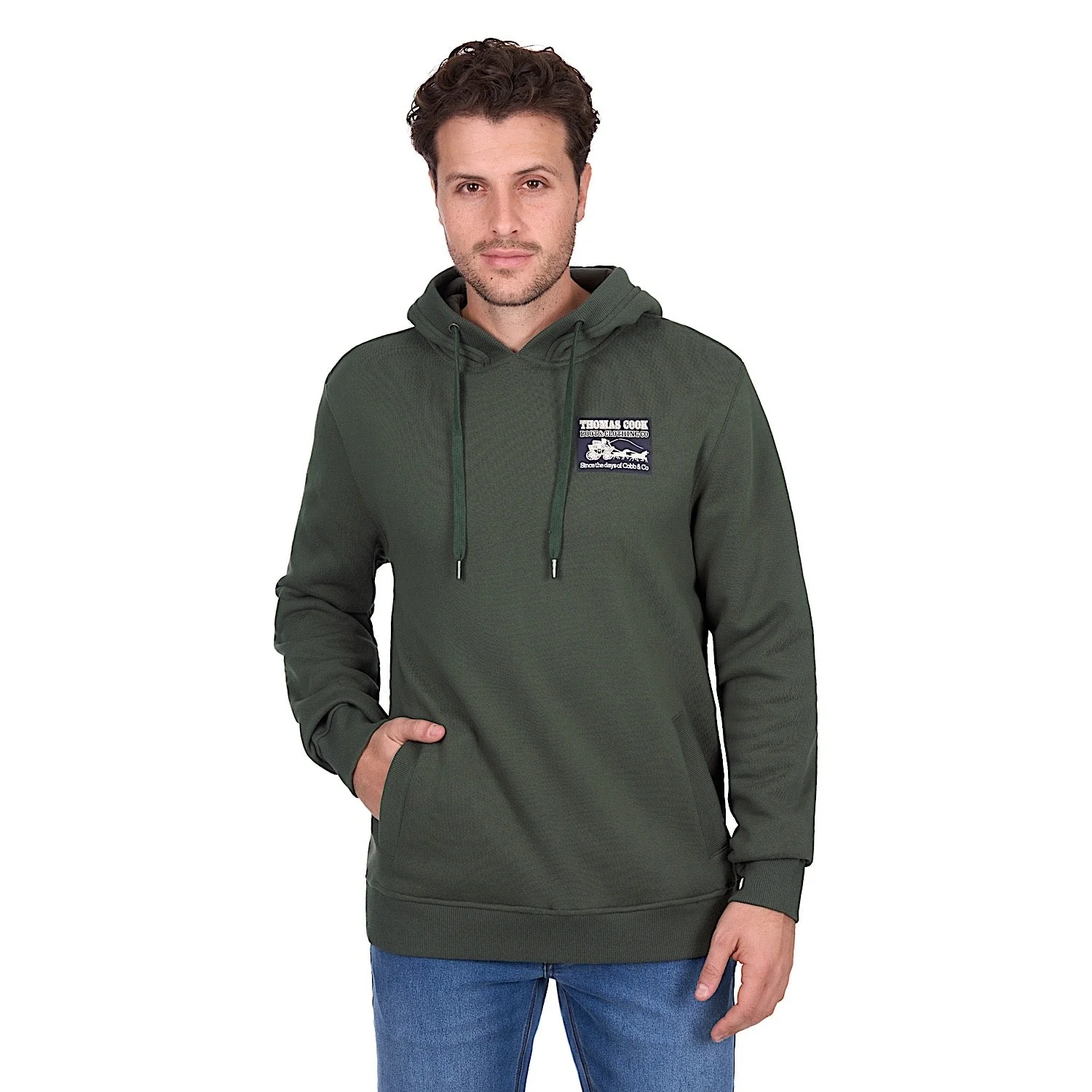 Thomas Cook Men's Heritage C N C Hoodie - Green