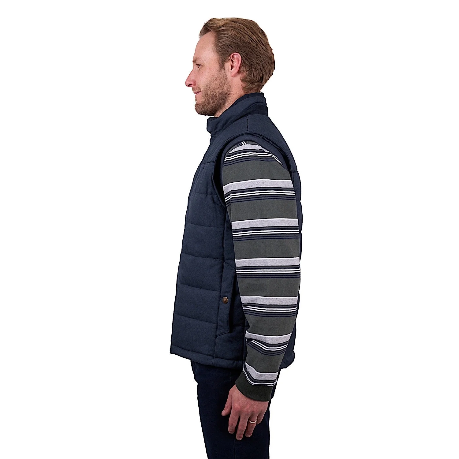 Thomas Cook Men's Jude Vest - Navy Marle - Image 2