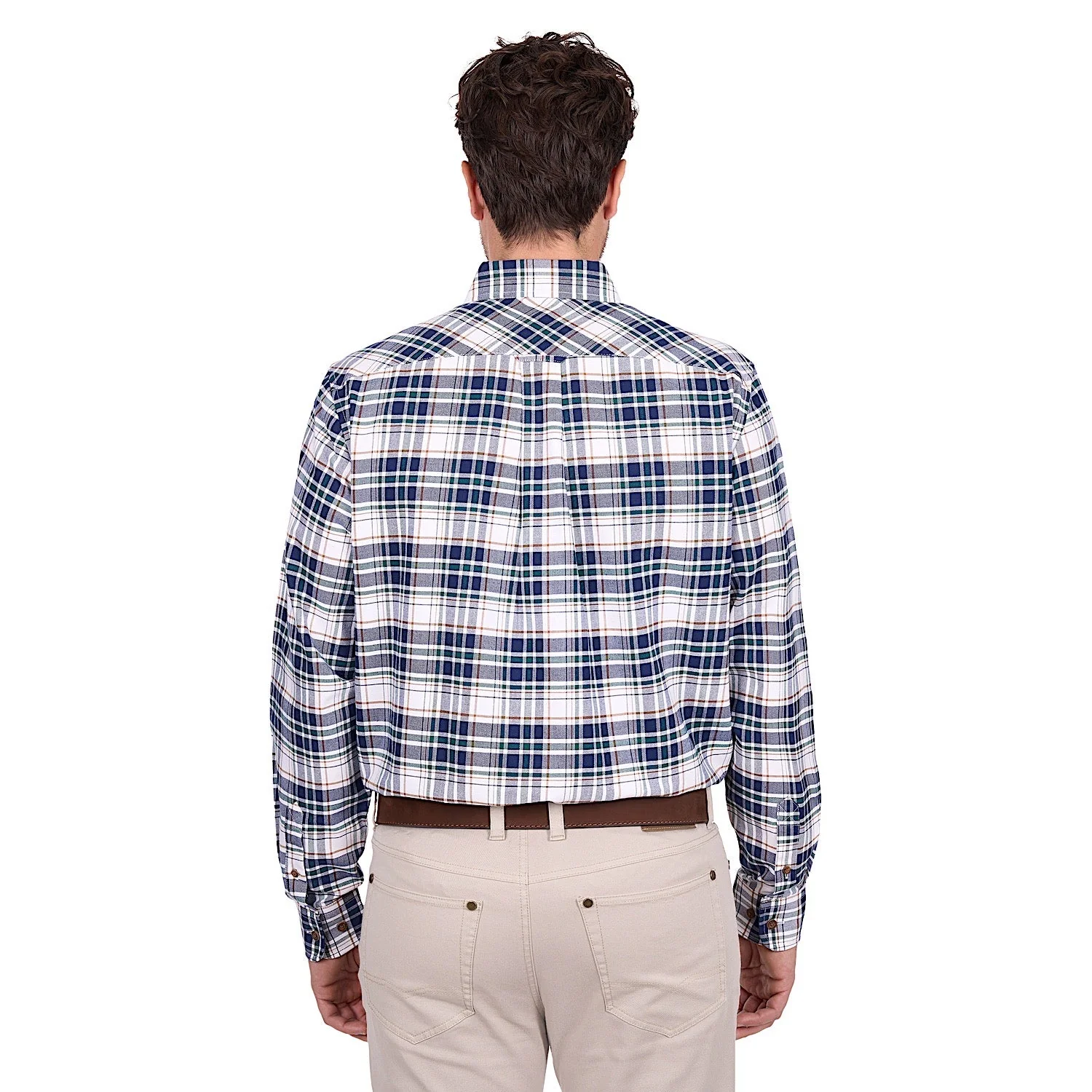 Thomas Cook Men's Justin Shirt - Navy / Green - Image 2