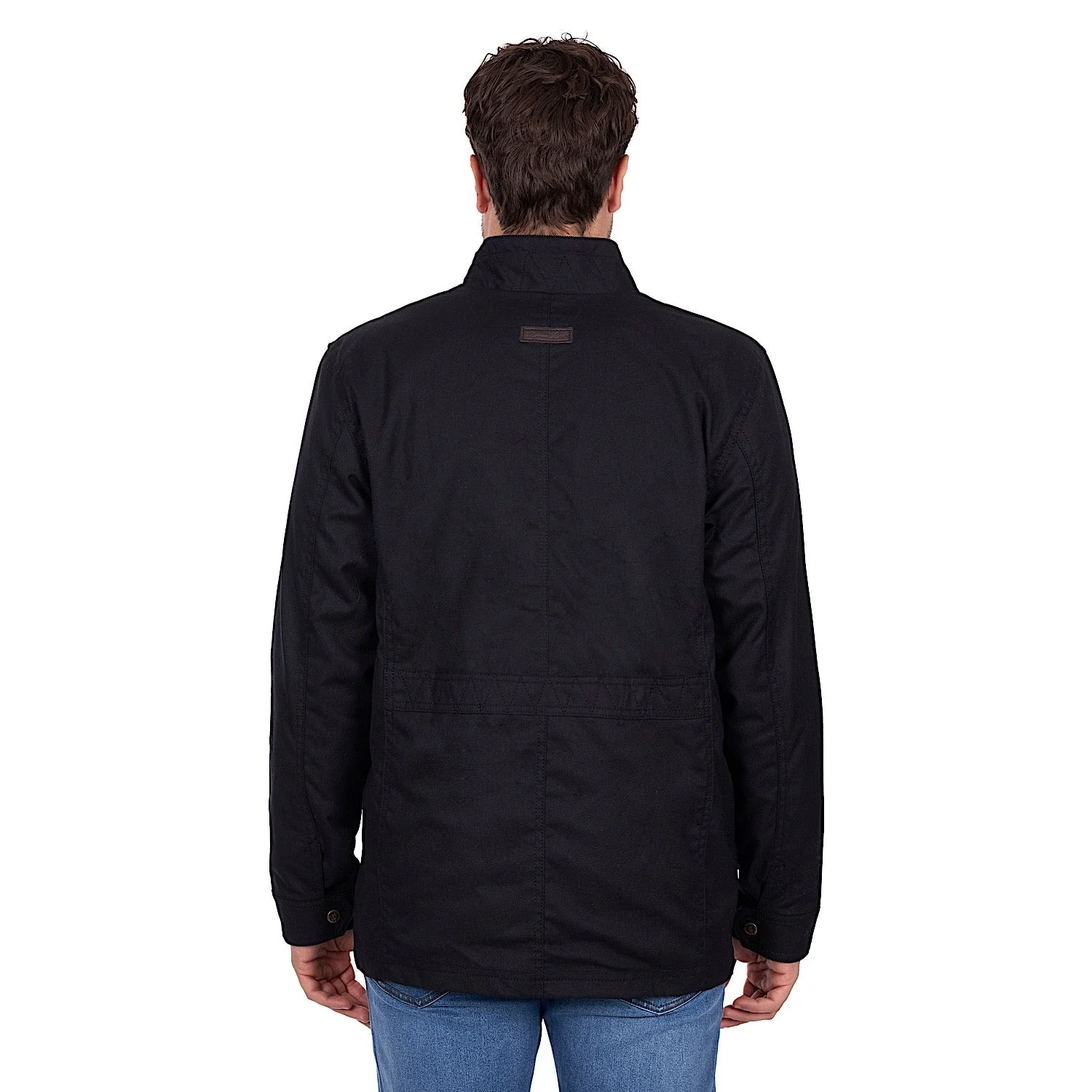 Thomas Cook Men's Louis Oilskin Jacket - Black - Image 3