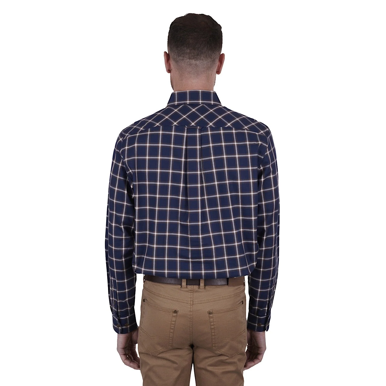 Thomas Cook Men's Peter Check 2-Pocket Shirt - Navy/Tan - Image 2