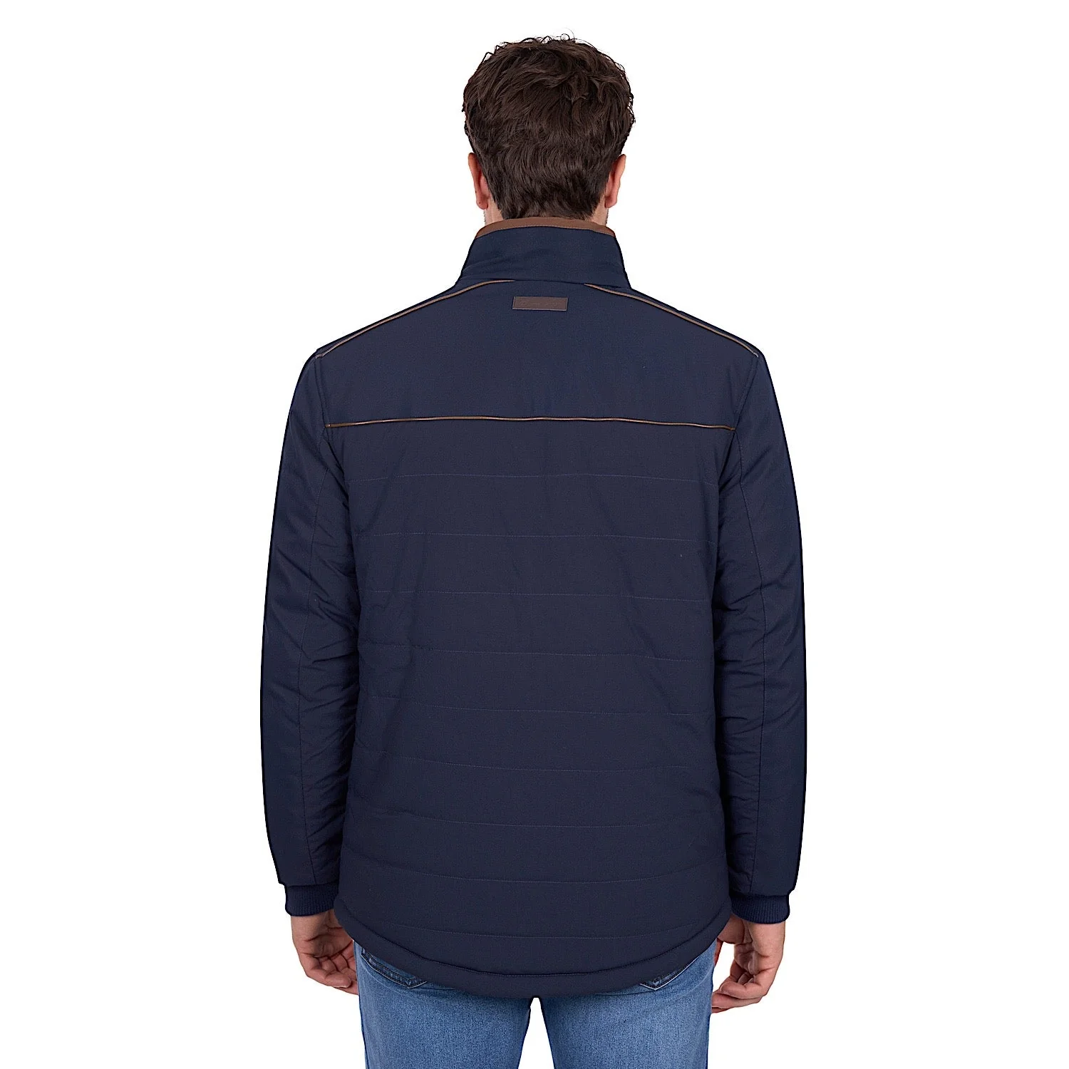 Thomas Cook Men's Toby Reversible Jacket - Navy / Tan - Image 2