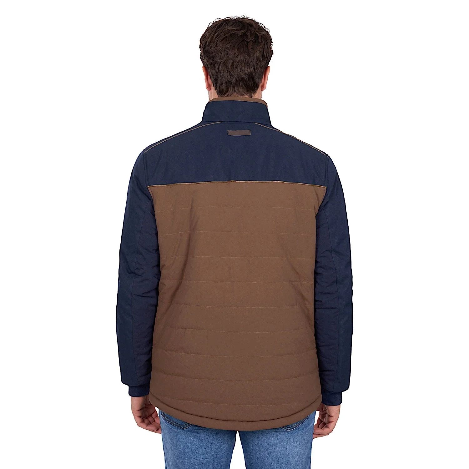 Thomas Cook Men's Toby Reversible Jacket - Navy / Tan - Image 4