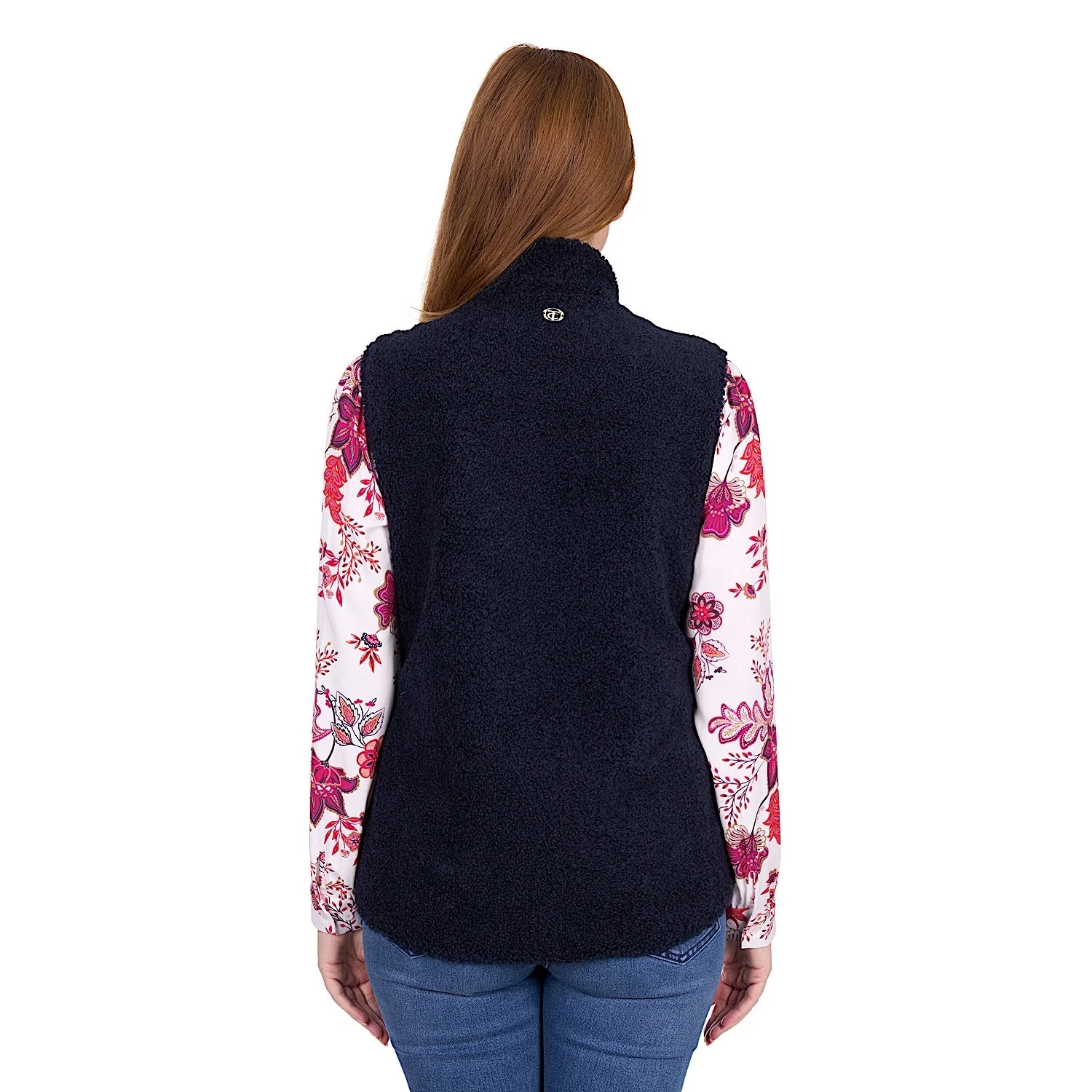 Thomas Cook Women's Astrid Reversible Vest - Tan / Navy - Image 6