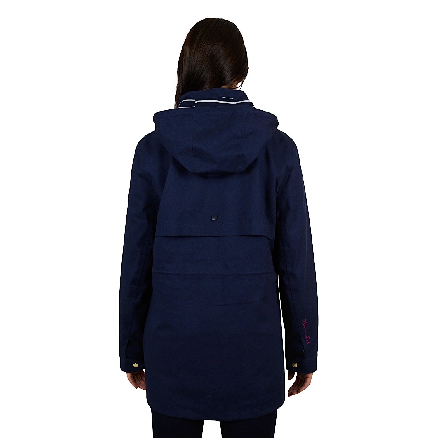 Thomas Cook Women's Daylesford Waterproof Jacket French Navy - Image 3