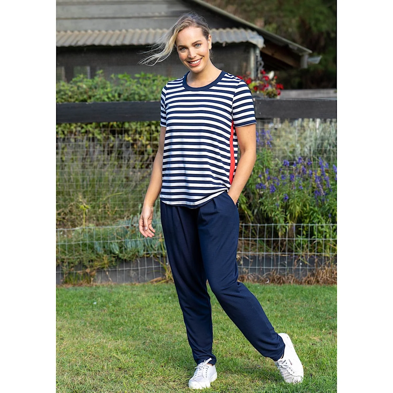 Thomas Cook Women's Ella Pant Navy - Image 3