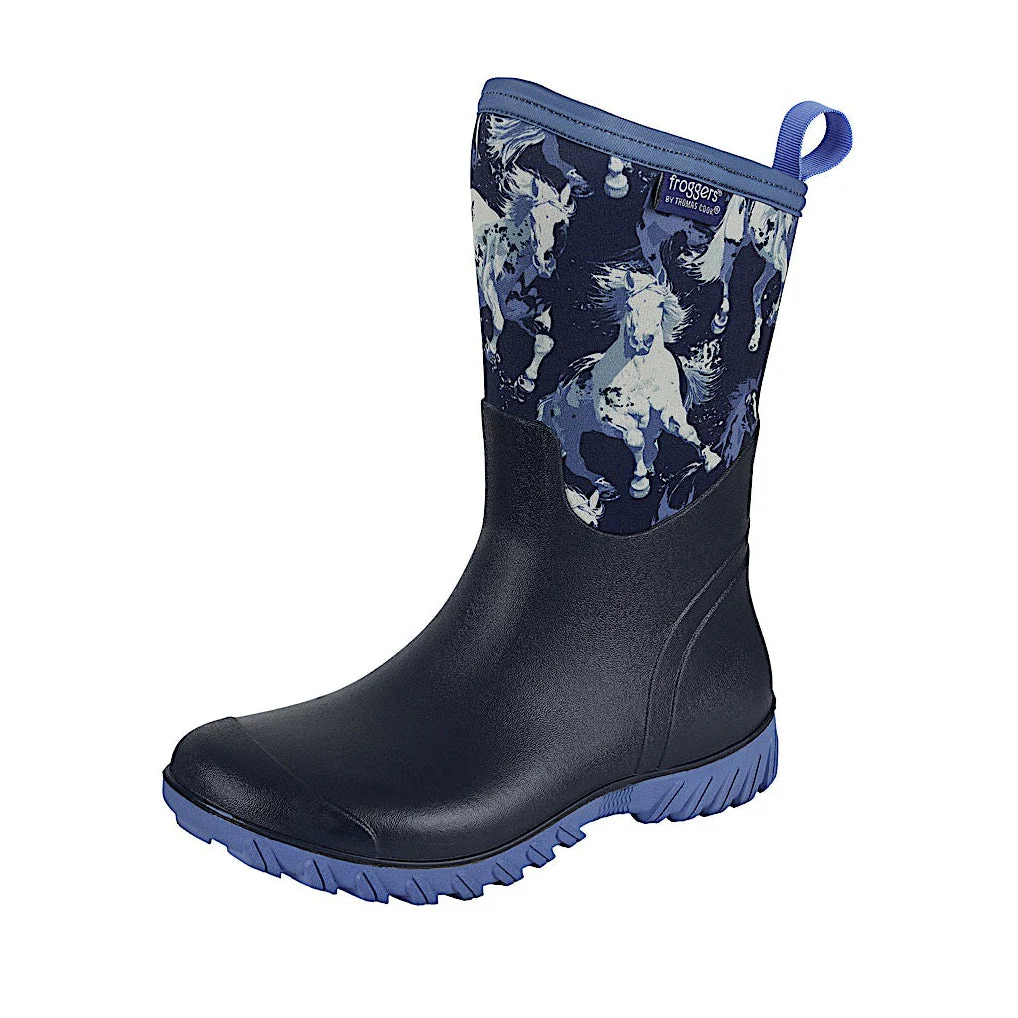 Thomas Cook Women's Froggers Cirrus Mid Boot - Navy / Blue