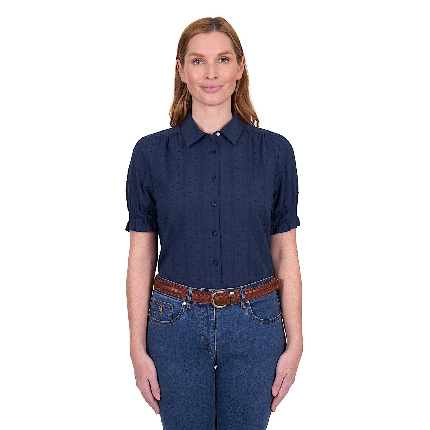 Thomas Cook Women's Imogen Short Sleeve Shirt - Navy - Image 2