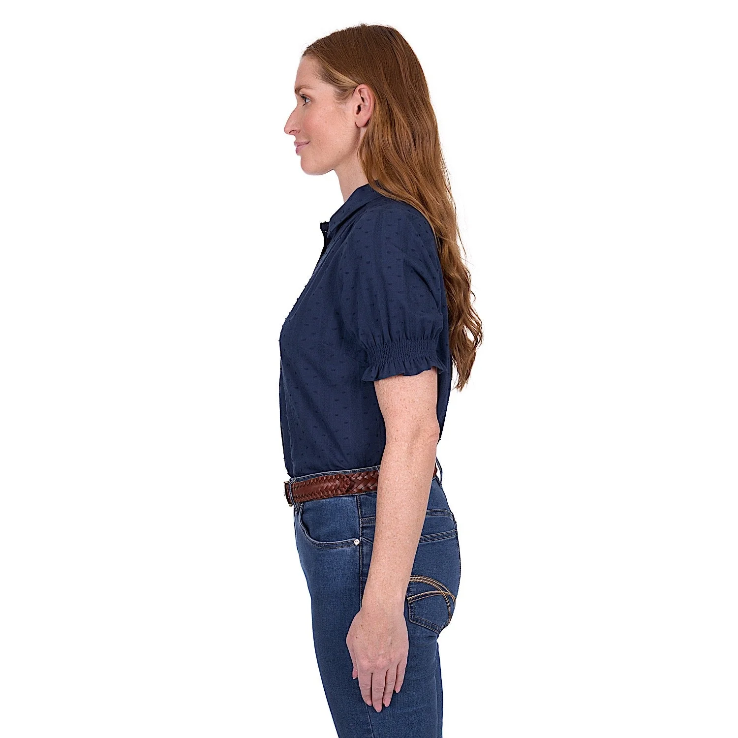 Thomas Cook Women's Imogen Short Sleeve Shirt - Navy - Image 3