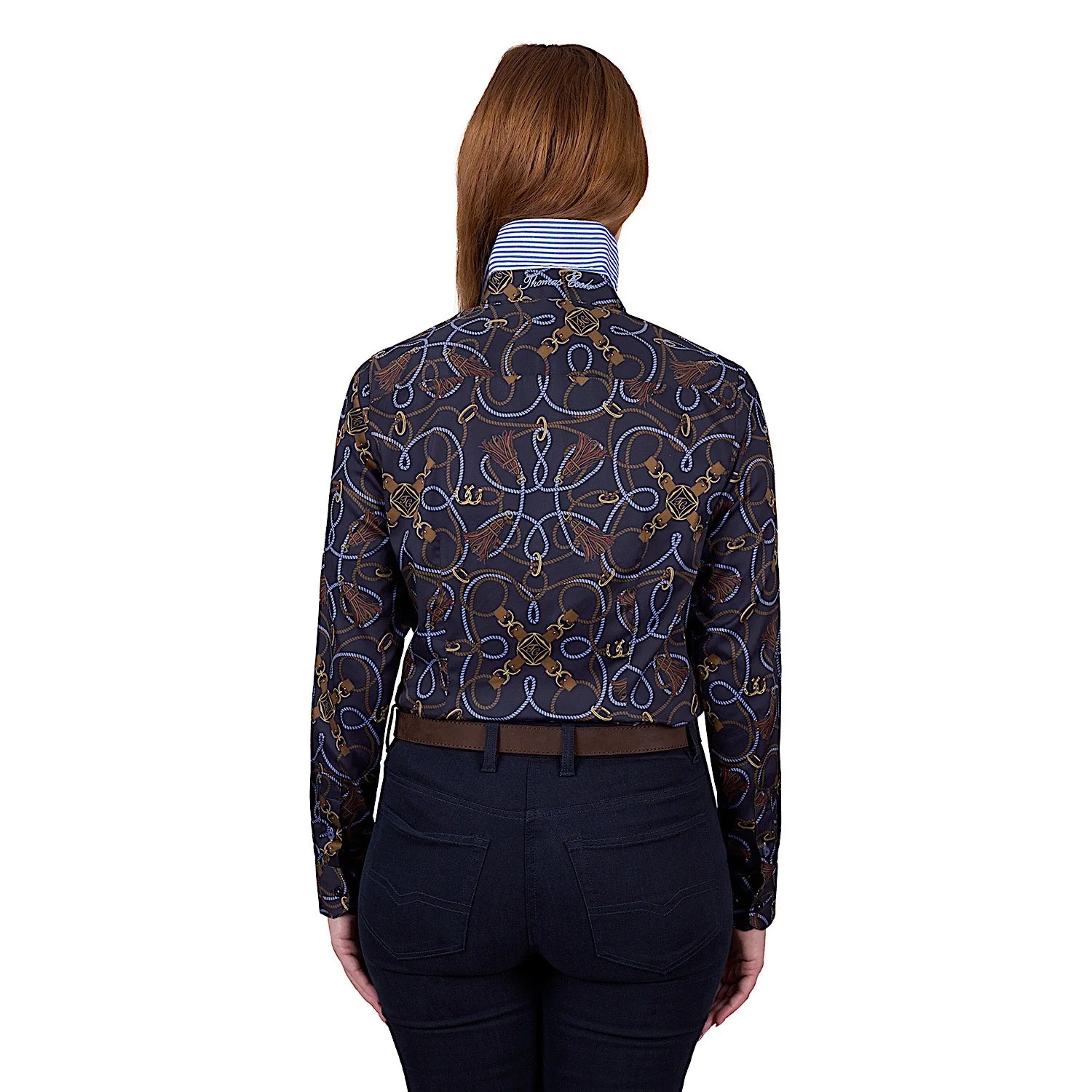 Thomas Cook Women's Kate Long Sleeve Shirt - Navy - Image 4