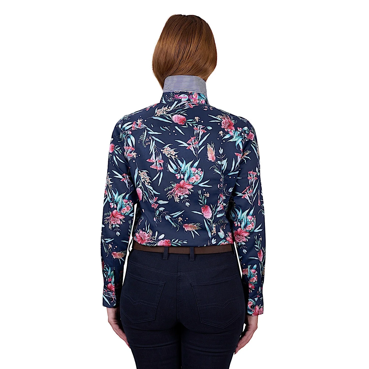 Thomas Cook Women's Kelly Long Sleeve Shirt - Navy - Image 4