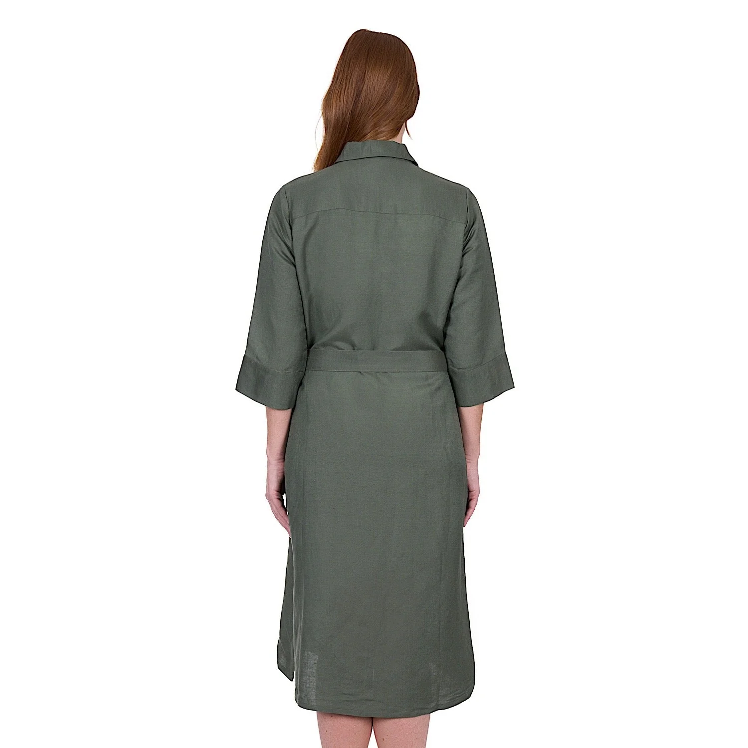 Thomas Cook Women's Sasha Shirt Dress - Green - Image 4