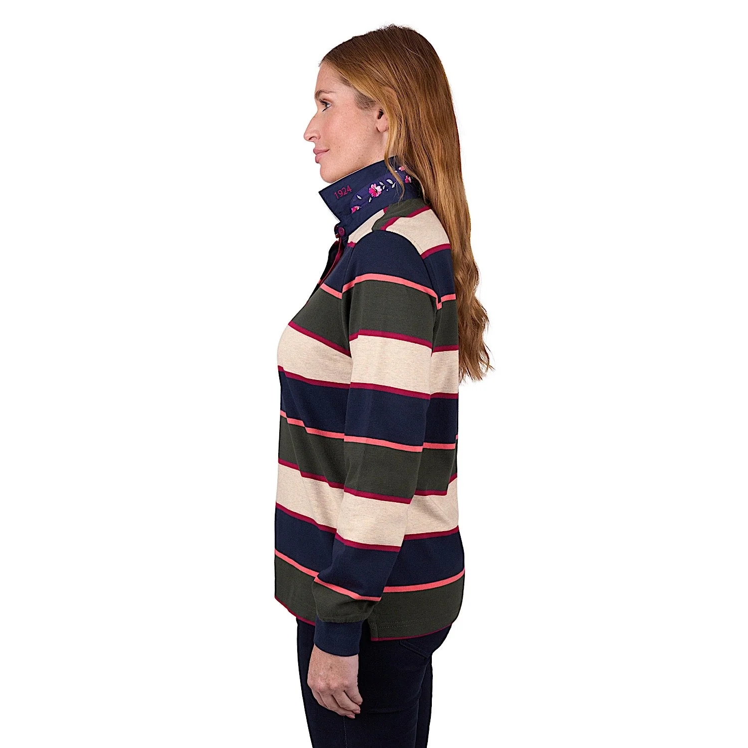 Thomas Cook Women's Sienna Stripe Rugby - Multi - Image 2