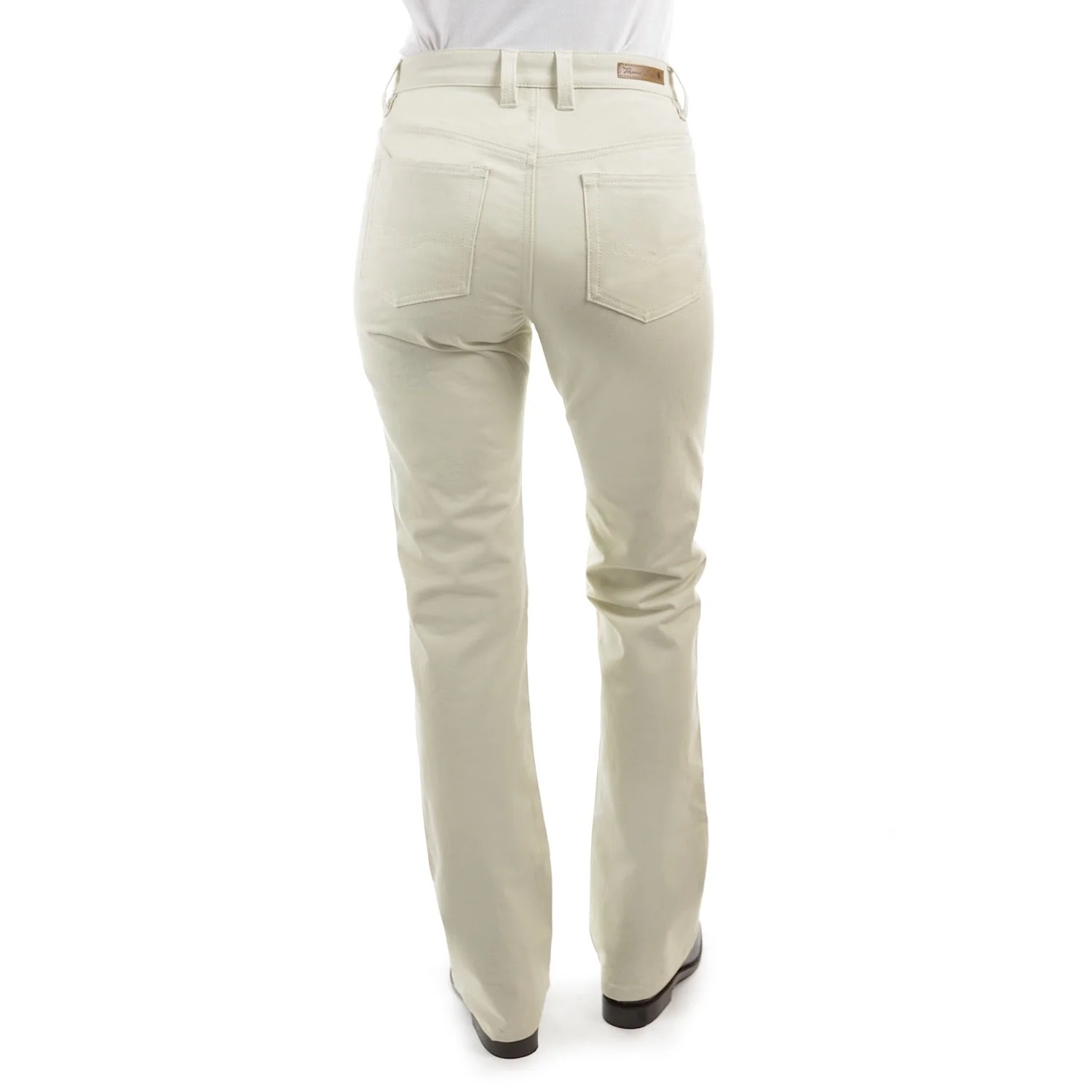 Thomas Cook Women's Stretch Moleskin Wonder Jean Boot Leg Stone 34" Leg - Image 3