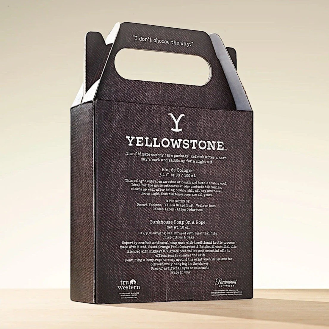 Tru Western Men's Yellowstone Gift Set - Image 4