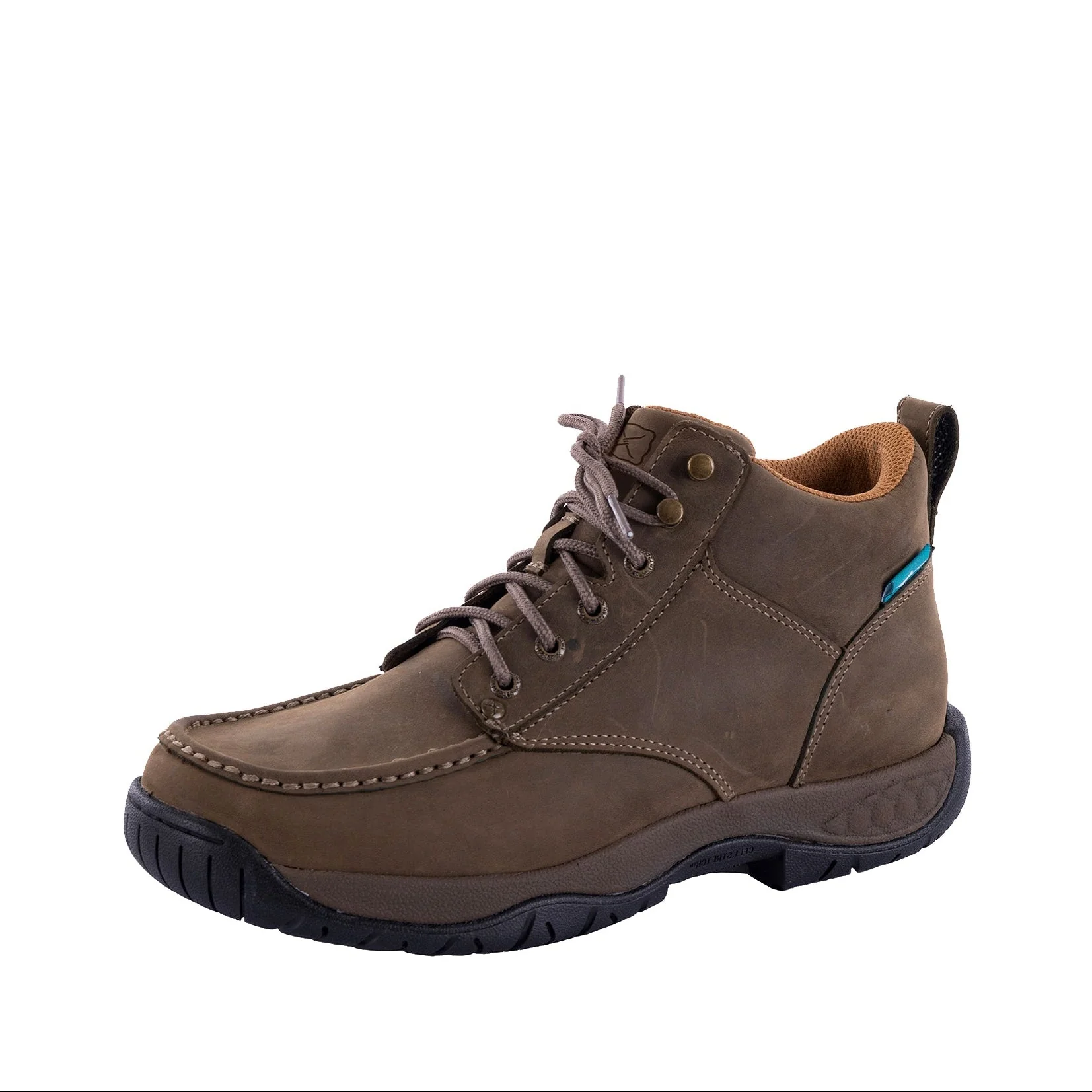 Twisted X Men's 4 All Around Lace Up Work Boot - Shitake Brown