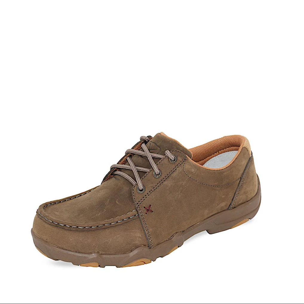 Twisted X Men's Ultralite X Driving Mocs Lace Up - Brown