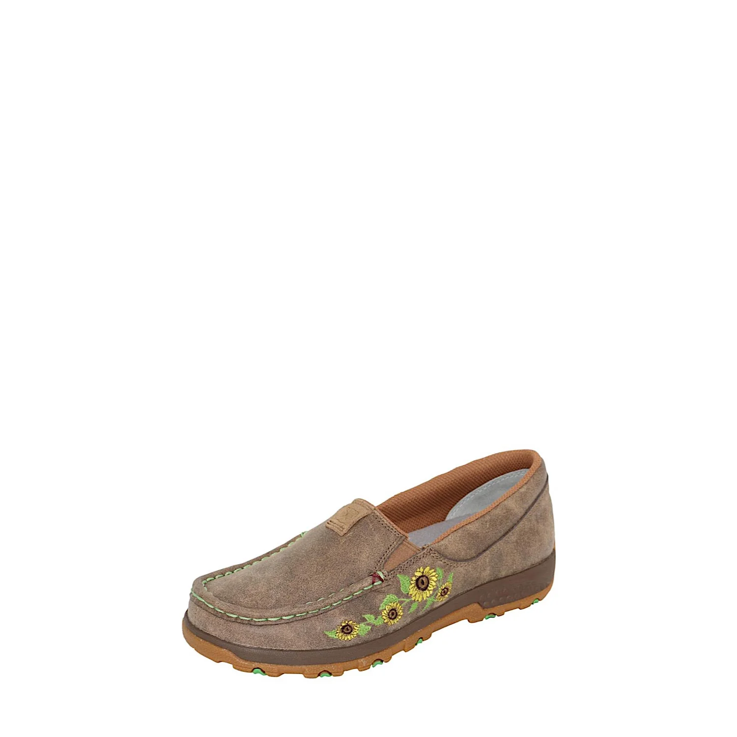 Twisted X Women's Sunflower Cellstretch Slip On Mocs - Bomber