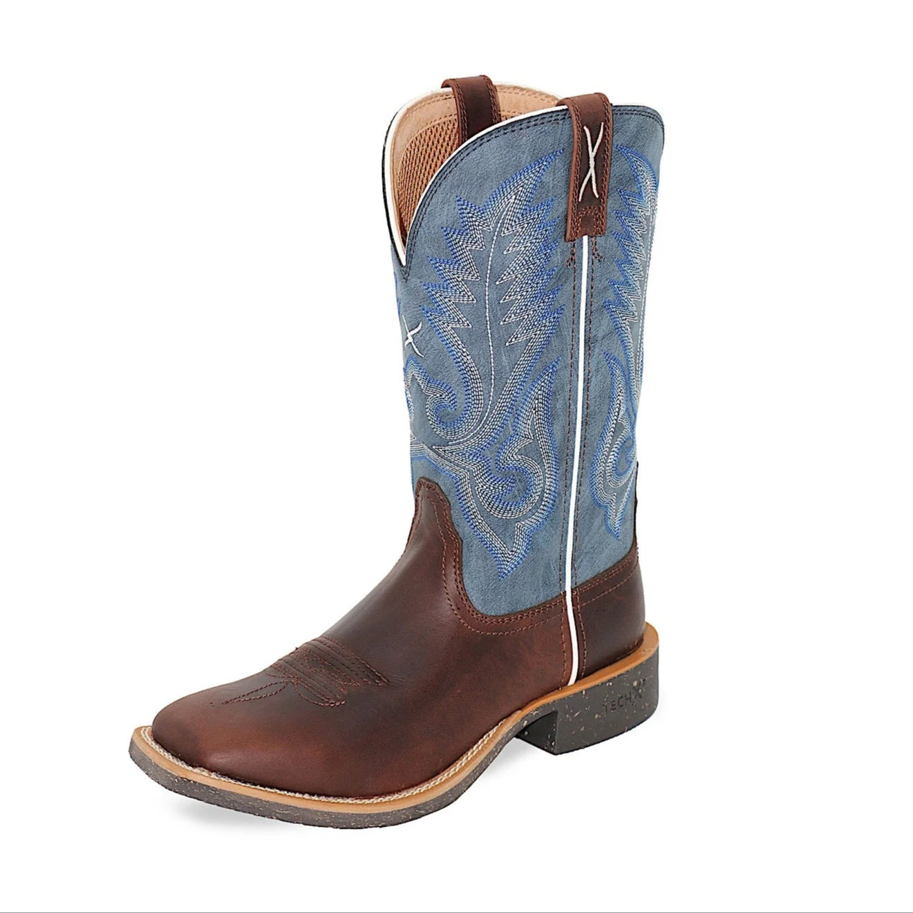 Twisted X Women's Tech X2 - Dark Coffee / Blue