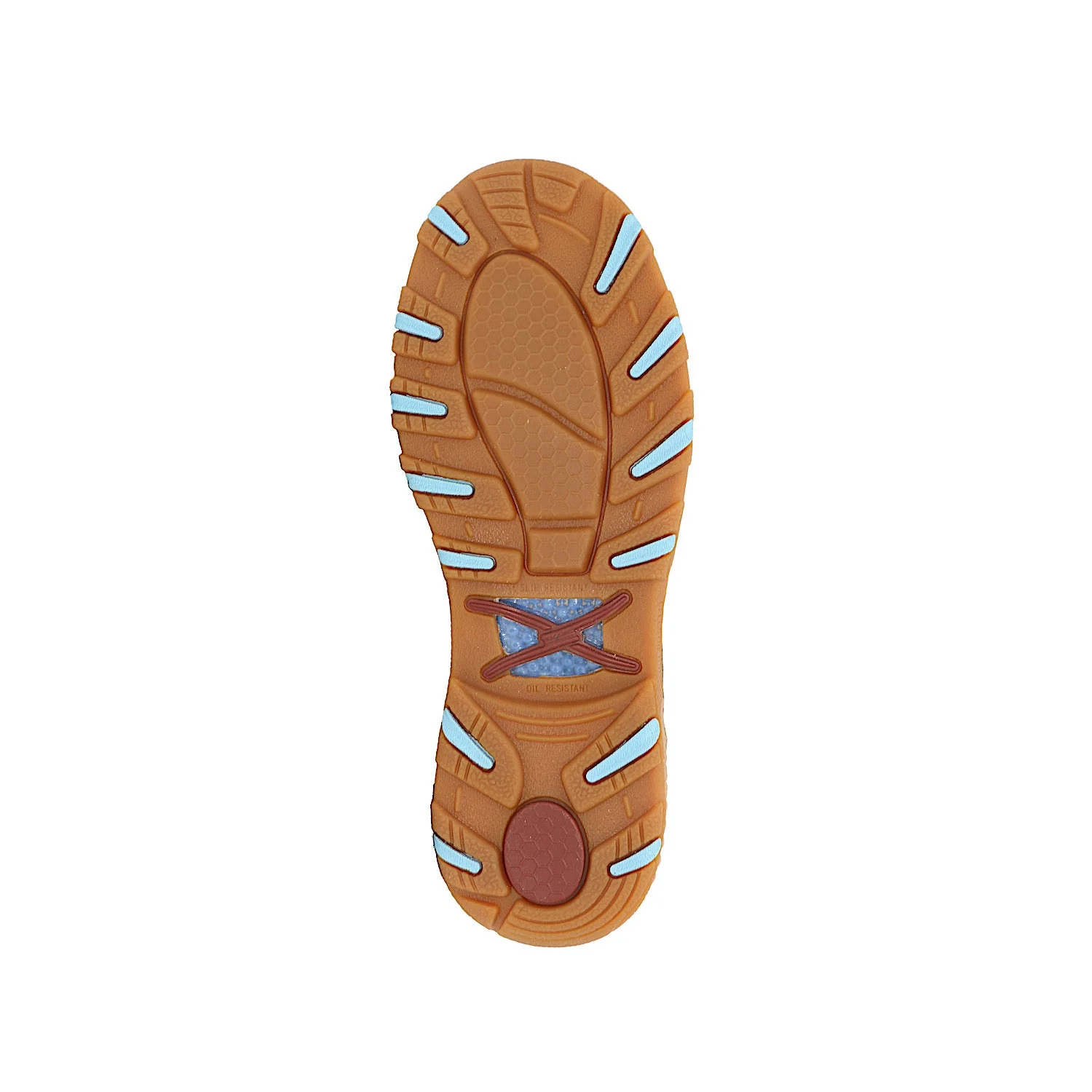 Twisted X Women's TLRL Cellstretch Slipon - Brown/Sky - Image 2