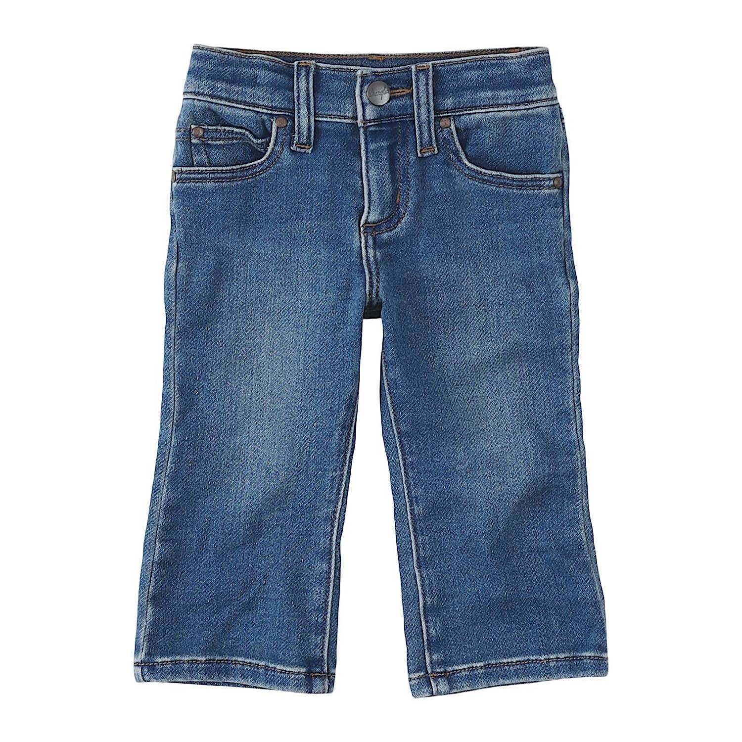 Wrangler All Around Baby/Toddler Ropin' Western Jean - Mid Blue - Image 2