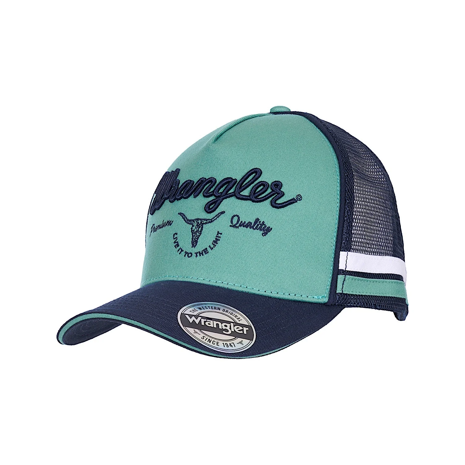 Wrangler Arthur HP Trucker Cap - Sage/Navy