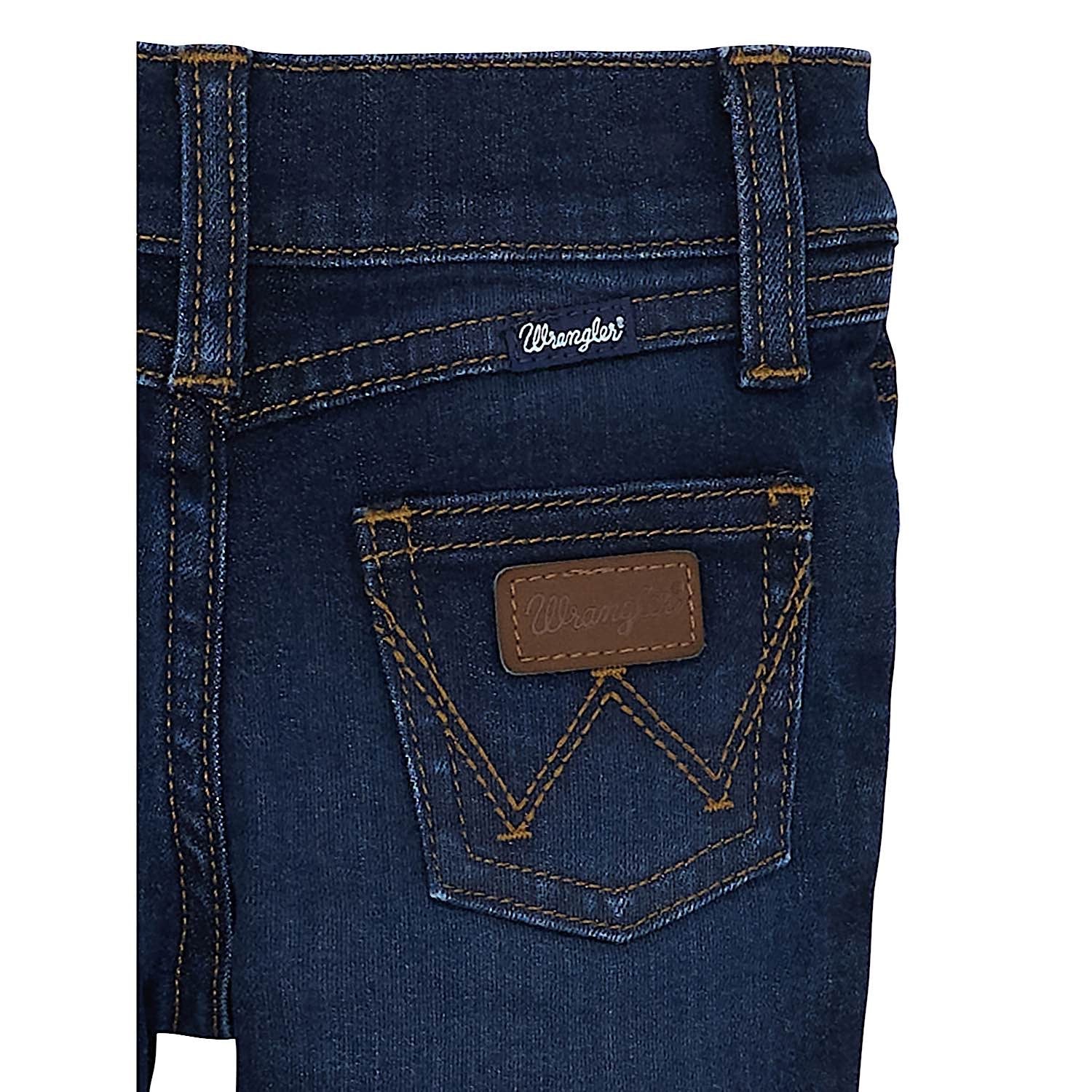 Wrangler Baby Bunkhouse Jean - Dark Blue - Image 2