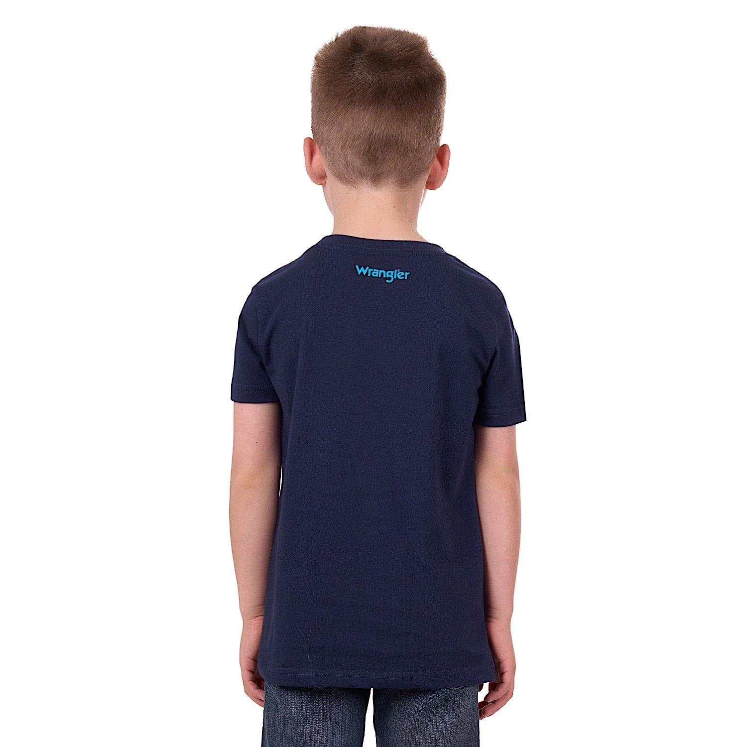 Wrangler Boy's Nico Tee Navy - Image 3