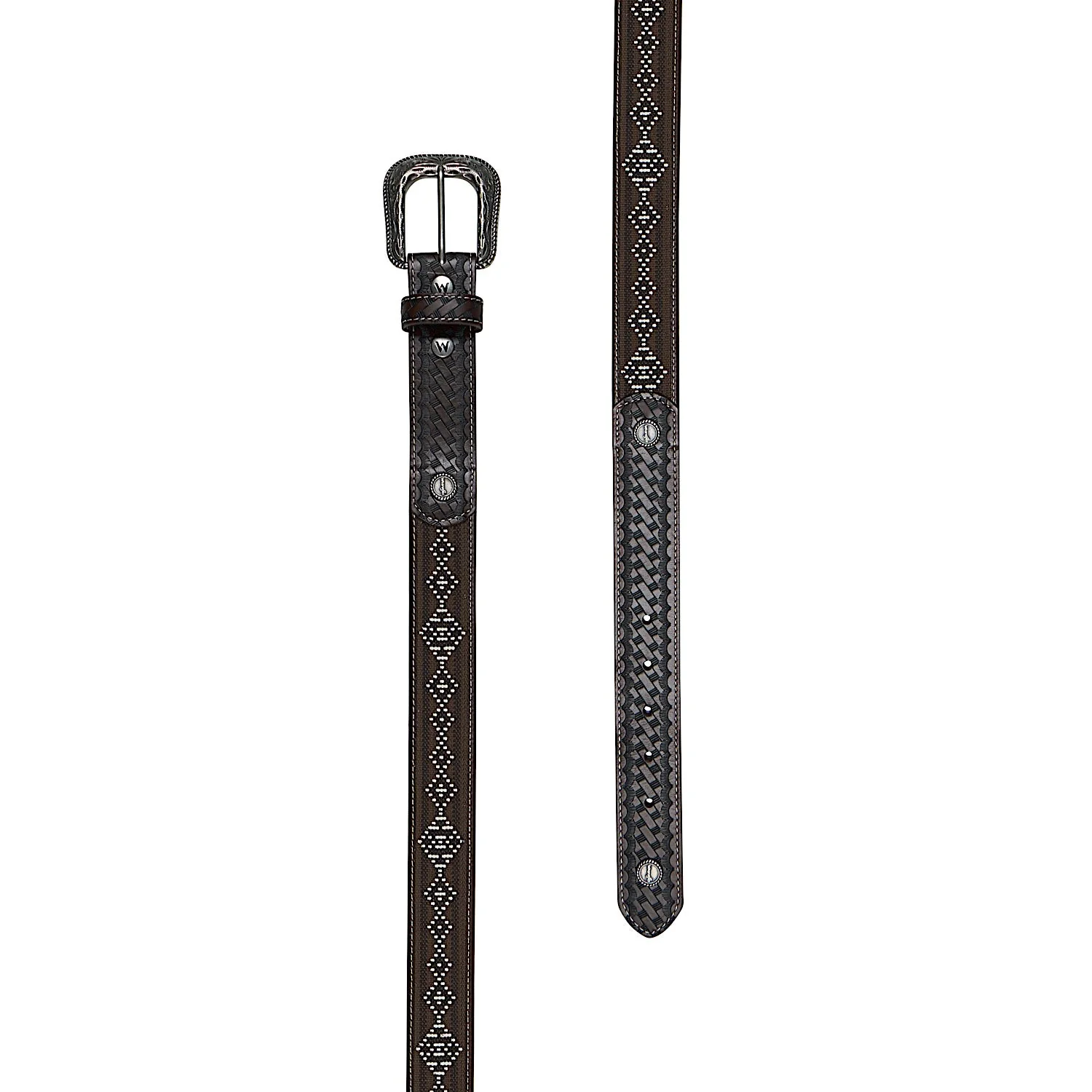 Wrangler Brayson Belt - Dark Tan - Image 2
