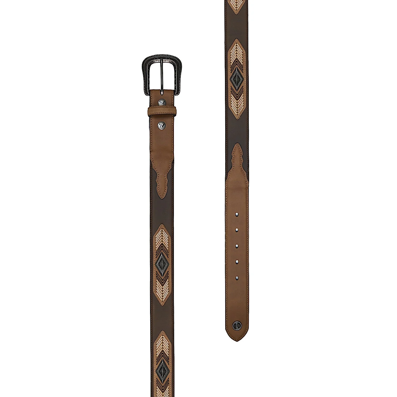 Wrangler Jonas Belt - Coffee - Image 2