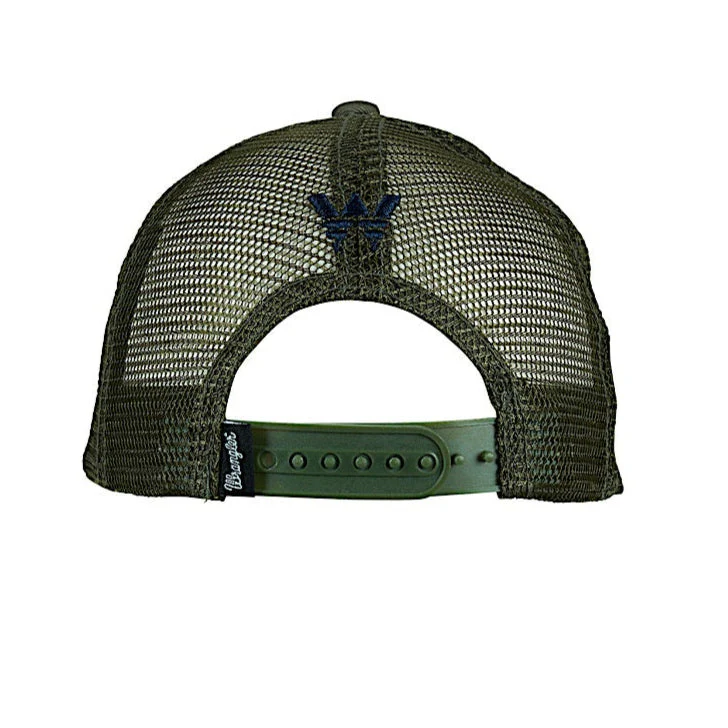 Wrangler Kid's Andy Trucker Cap - Cypress/Navy - Image 2