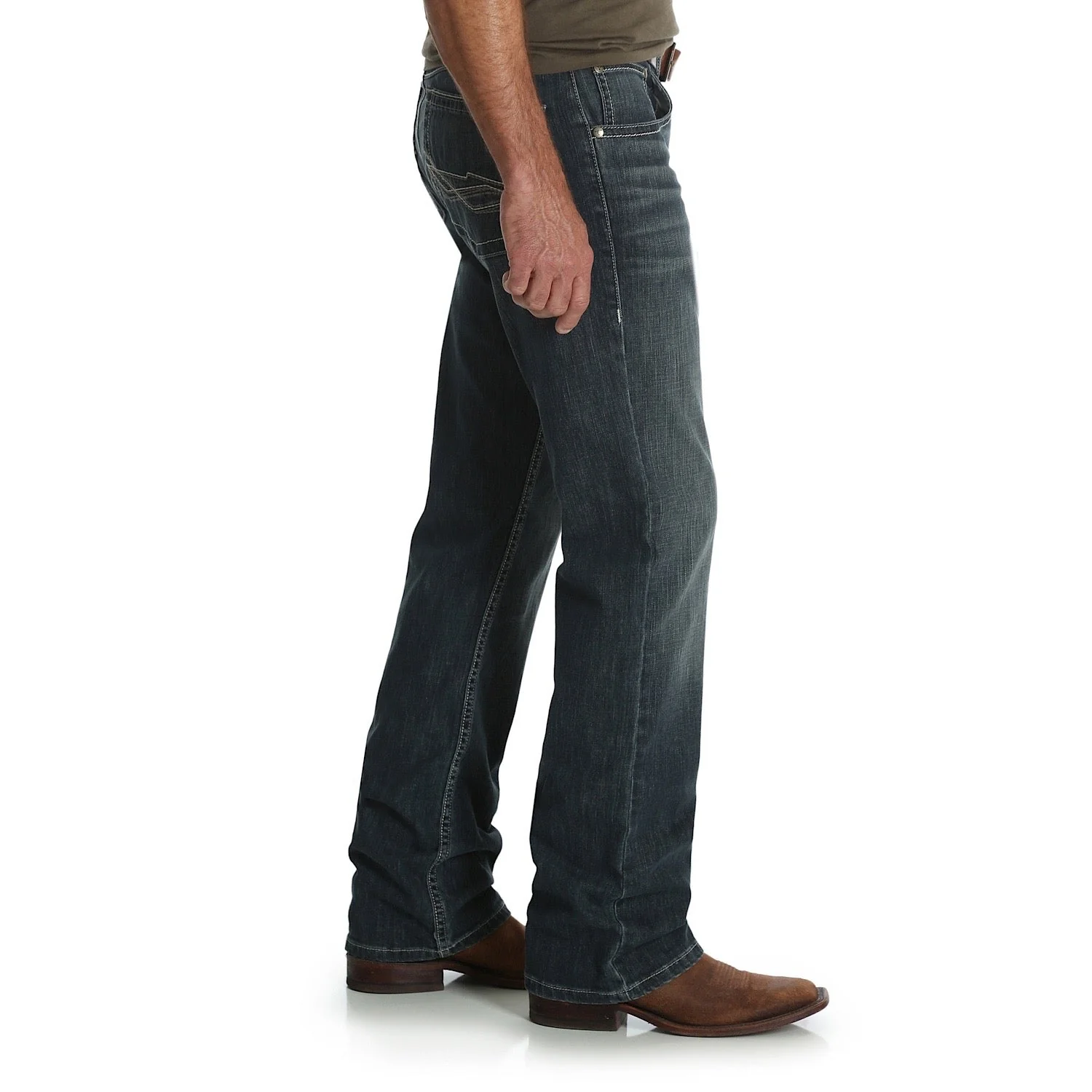 Wrangler Men's 20X Vintage Boot Cut Jean 34" Leg - Glasgow - Image 2