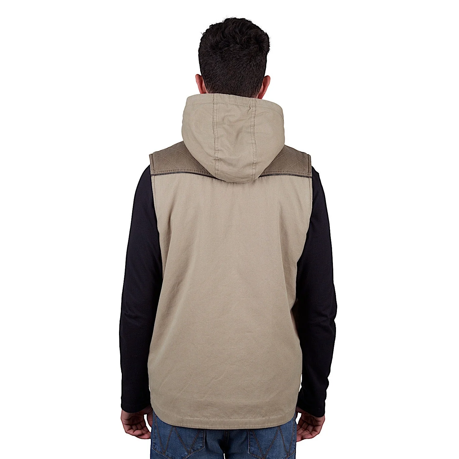 Wrangler Men's Cain Vest - Stone - Image 2