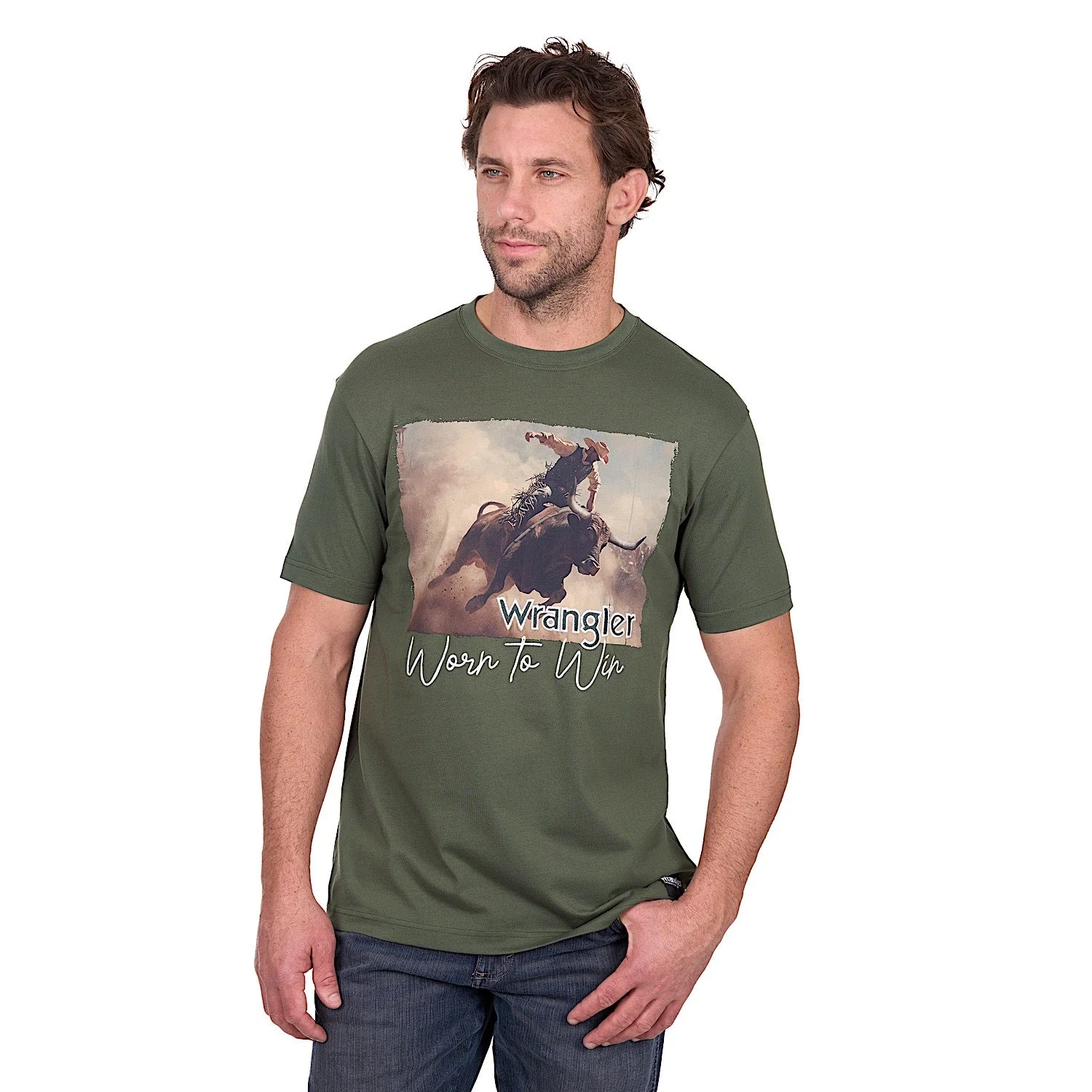Wrangler Men's Carlos T-Shirt - Cypress - Image 2