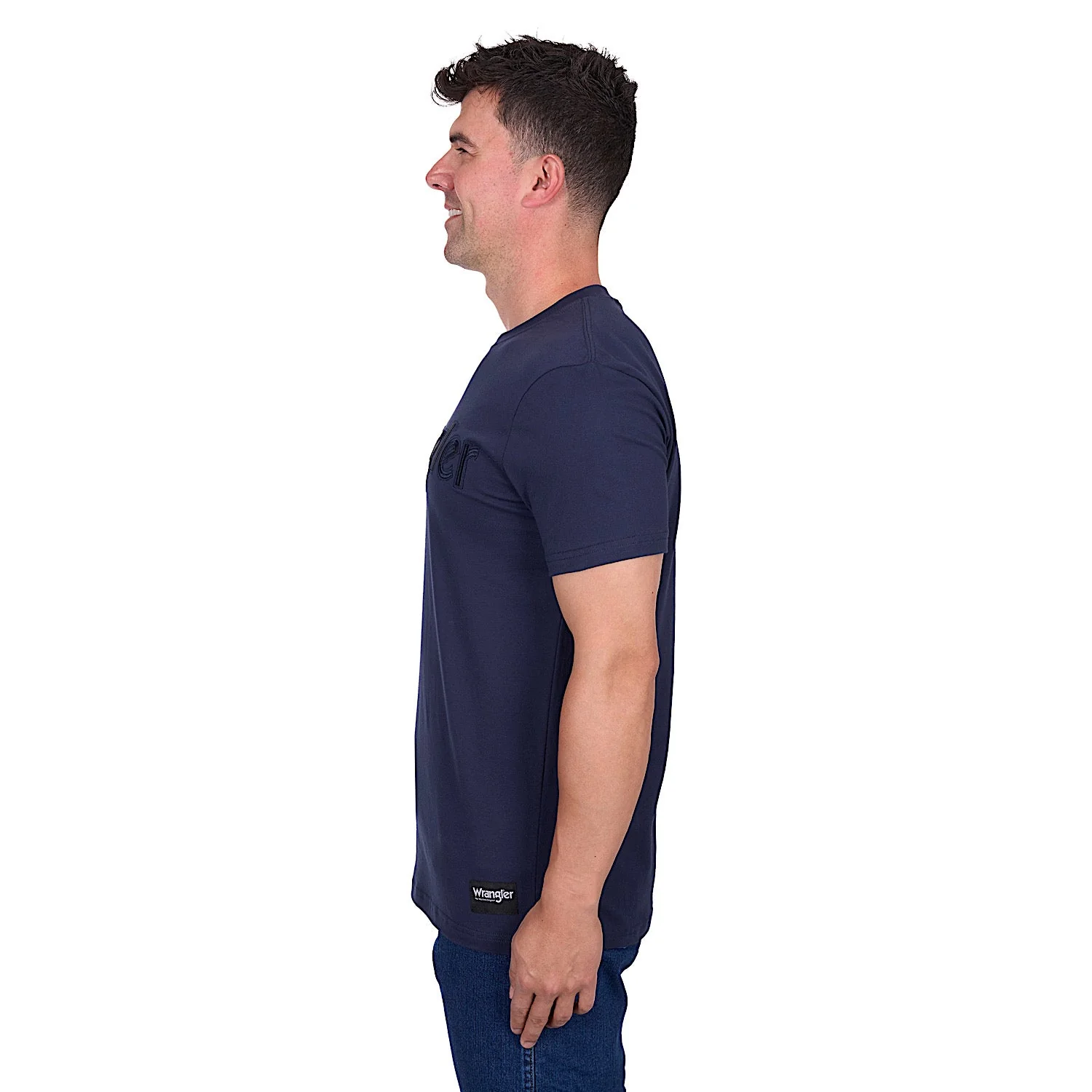 Wrangler Men's Chase Tee - Navy - Image 2