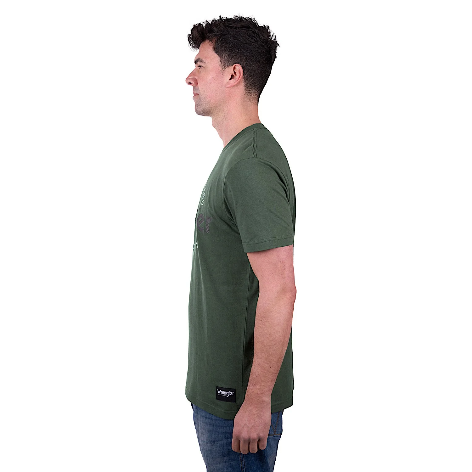 Wrangler Men's Cole Short Sleeve Tee - Cypress - Image 3
