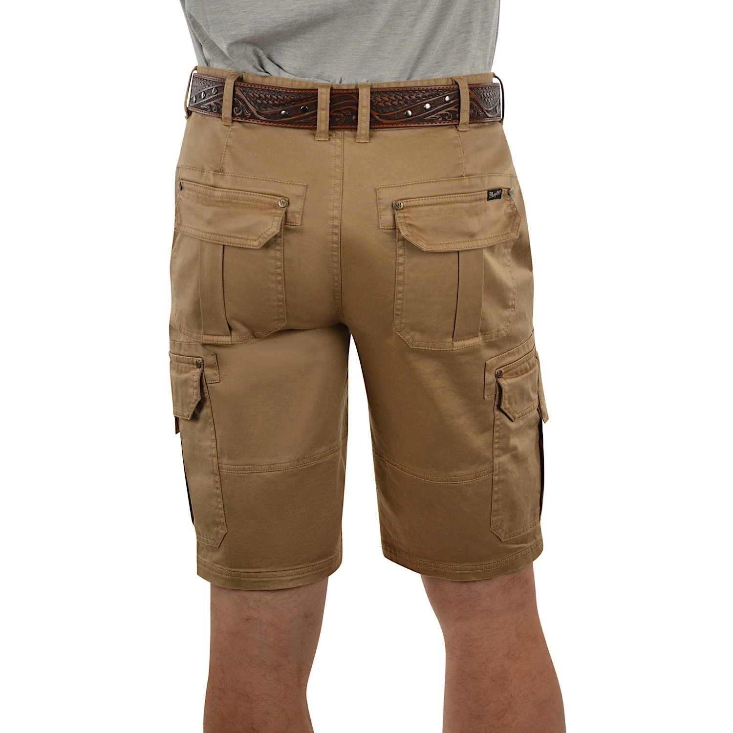 Wrangler Mens Cooper Cargo Short Sand - Image 2