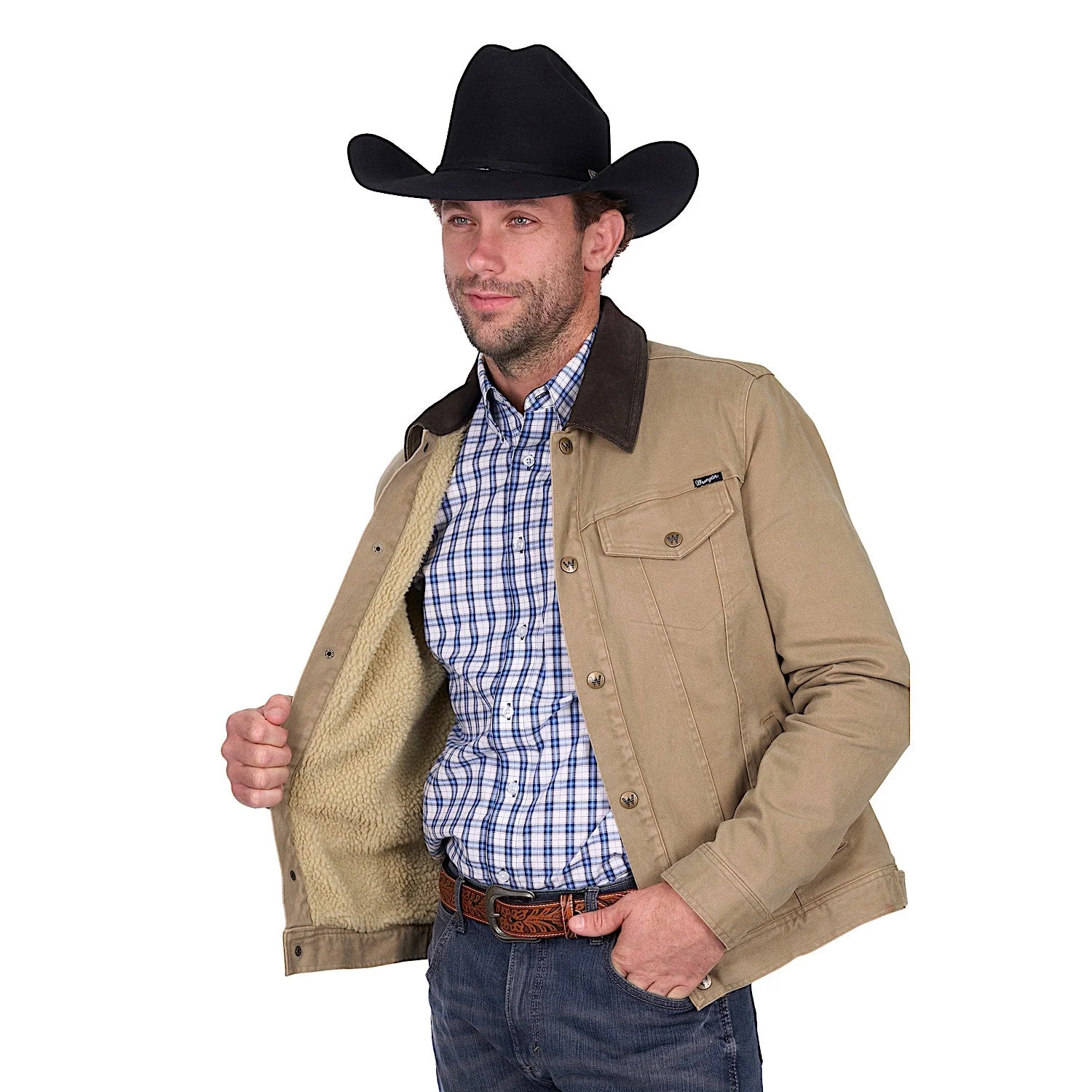 Wrangler Men's Howard Jacket - Tan
