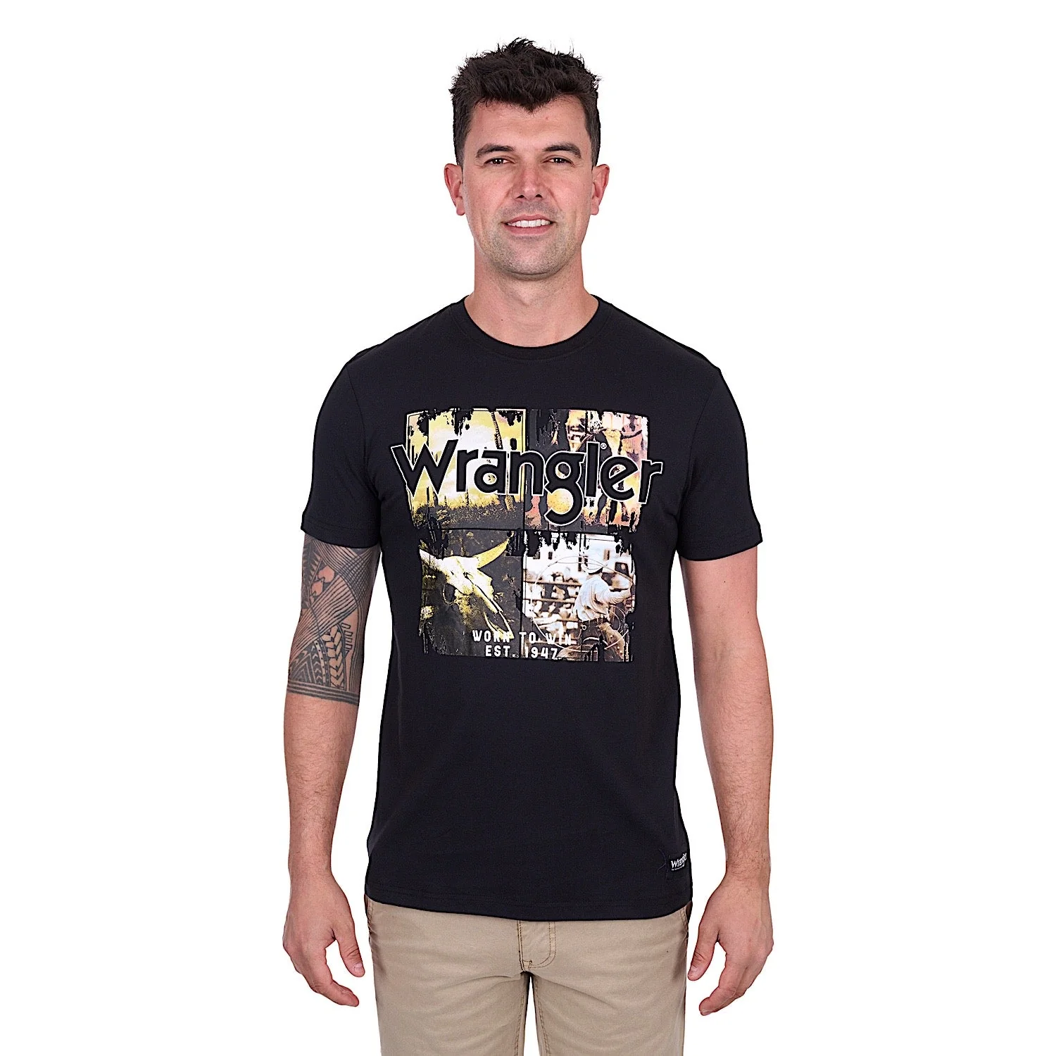 Wrangler Men's Luis Tee - Black