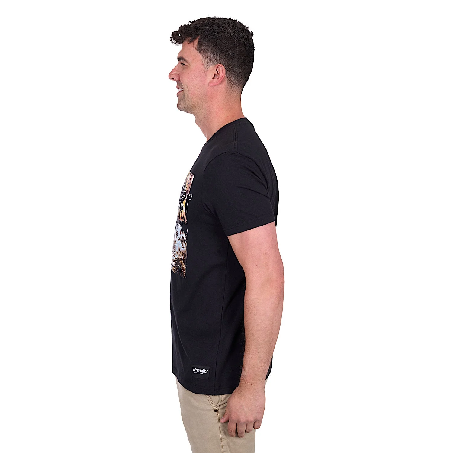 Wrangler Men's Luis Tee - Black - Image 3